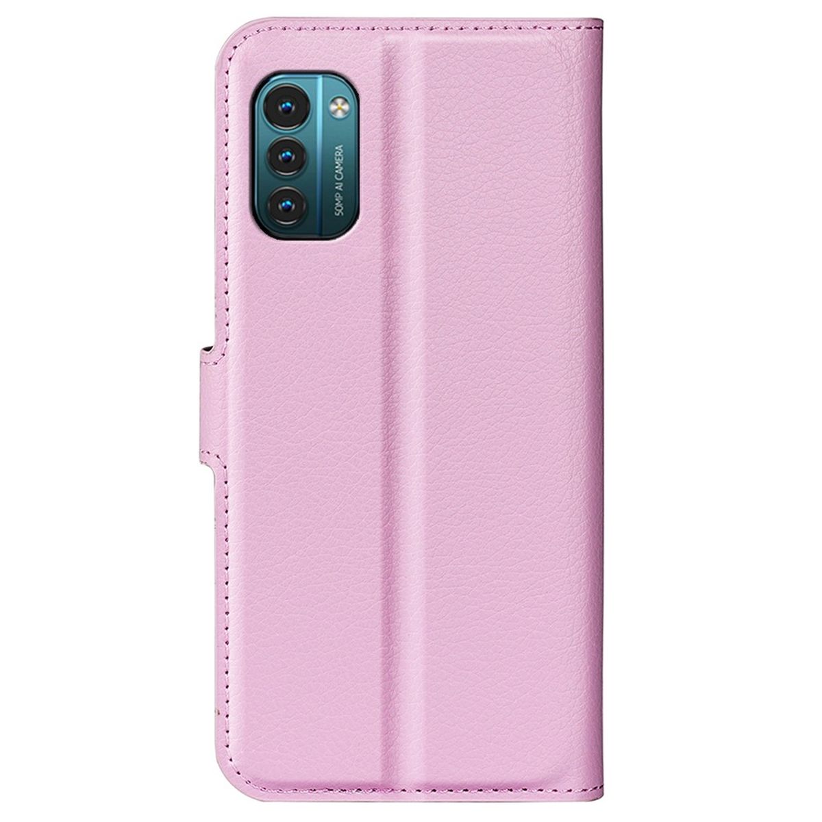 Hülle für Nokia G21/G11 Handyhülle Flip Case Schutzhülle Cover Tasche Etui Rosa