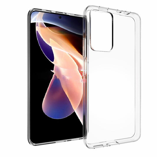 Hülle für Xiaomi Redmi Note 11 Pro Plus Handyhülle Silikon Cover Case klar