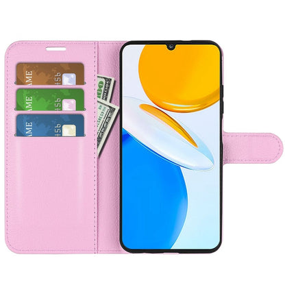 Hülle für Honor X7 Handyhülle Flip Case Schutzhülle Cover Tasche Handy Etui Rosa