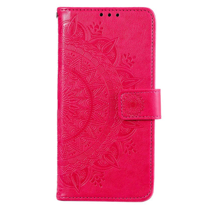 Hülle für Nokia G21/G11 Handyhülle Flip Case Cover Schutzhülle Etui Mandala Pink