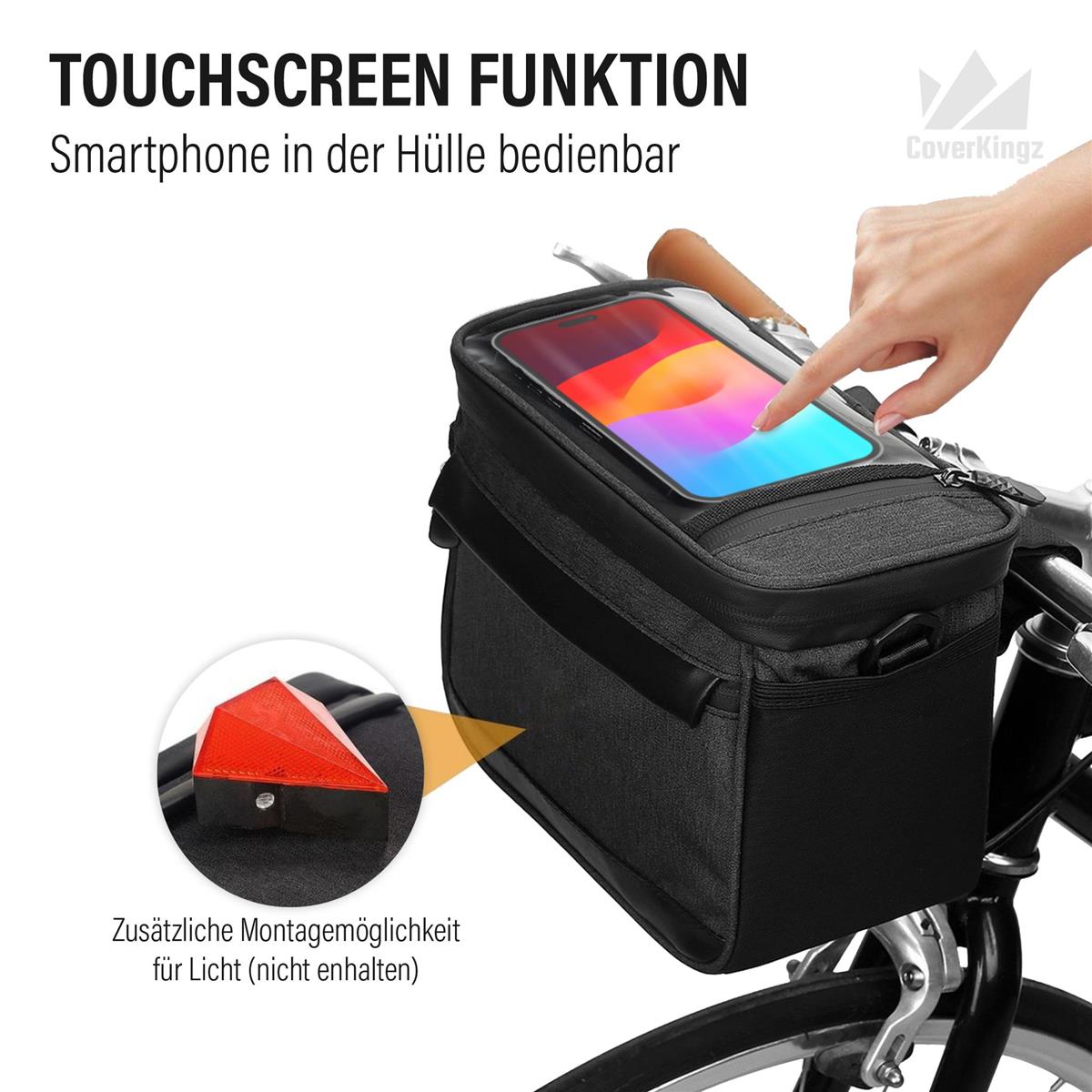 Fahrradtasche für alle Fahrräder Umhängetasche Kühltasche Biking Bag wasserdicht