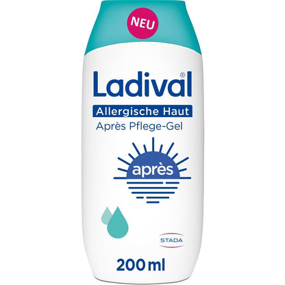 Ladival Après Pflege Gel für allergische Haut - Sonnencreme kühlend und feuchtigkeitsspendend 200ml