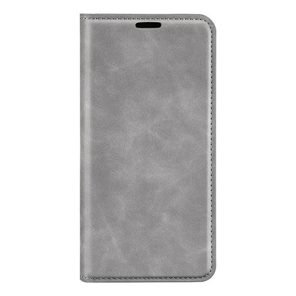 Hülle für Samsung Galaxy S24 FE Handyhülle Flip Case Cover Schutz Tasche Grau