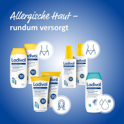 Ladival Après Pflege Gel für allergische Haut - Sonnencreme kühlend und feuchtigkeitsspendend 200ml