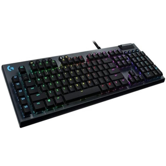 Logitech G815 mechanische Gaming-Tastatur, Taktile GL-Tasten, LIGHTSYNC RGB, 5 G-Tasten QWERTZ