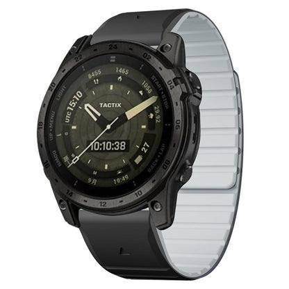 Armband für Garmin Fenix 5 / 5X / 6X / 7X  Silikon Ersatzband Strap magnetisch