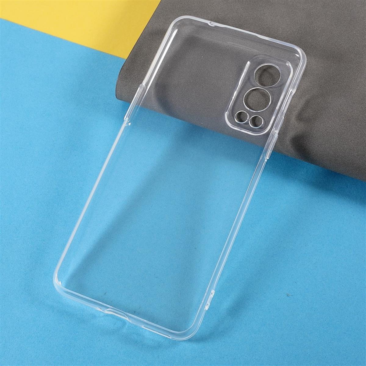 Hülle für OnePlus Nord 2 Handyhülle Silikon Cover Case Bumper Schutzhülle klar