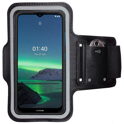 Armband für Nokia 1.4 Sportarmband Handy Tasche Fitness Jogging Handyhülle