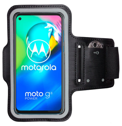 Armband für Motorola Moto G8 Power Sportarmband Handy Tasche Fitness Jogging Handyhülle