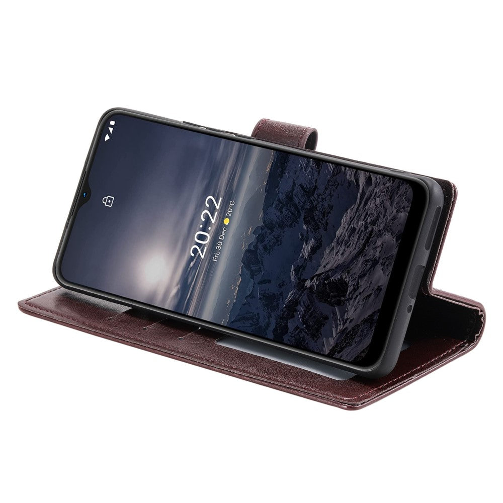 Hülle für Nokia G21/G11 Handyhülle Flip Case Cover Schutzhülle Mandala Braun