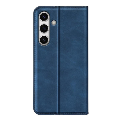 Hülle für Samsung Galaxy S24 FE Handyhülle Flip Case Cover Schutz Tasche Blau