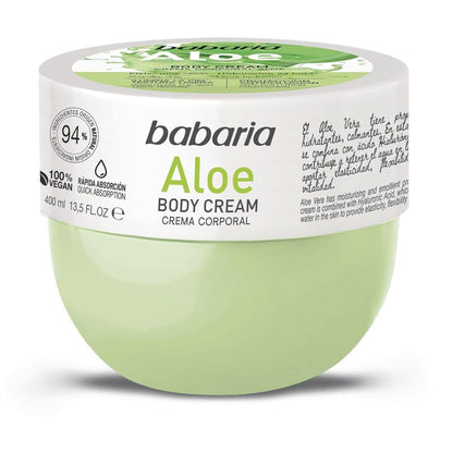 Babaria Aloe Körpercreme, Body Cream 400 ml