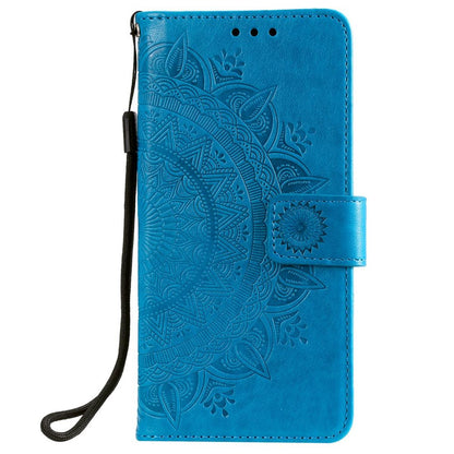 Hülle für Xiaomi Mi 11 Ultra Handyhülle Flip Case Cover Schutzhülle Mandala Blau