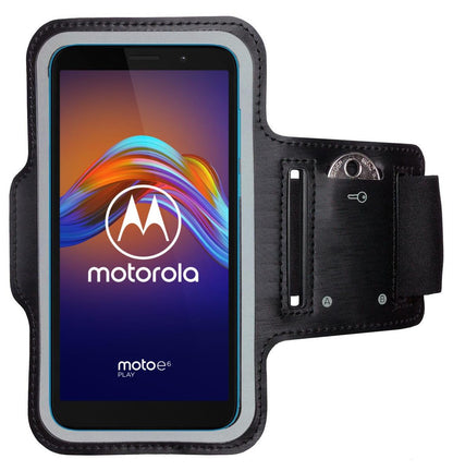 Armband für Motorola Moto E6 Play Sportarmband Handy Tasche Fitness Jogging Handyhülle
