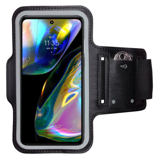 Armband für Motorola Moto G82 Sportarmband Handy Tasche Fitness Jogging Handyhülle