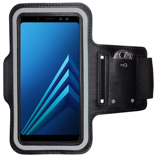 Armband für Samsung Galaxy A8 2018 Sportarmband Handy Tasche Fitness Jogging Handyhülle