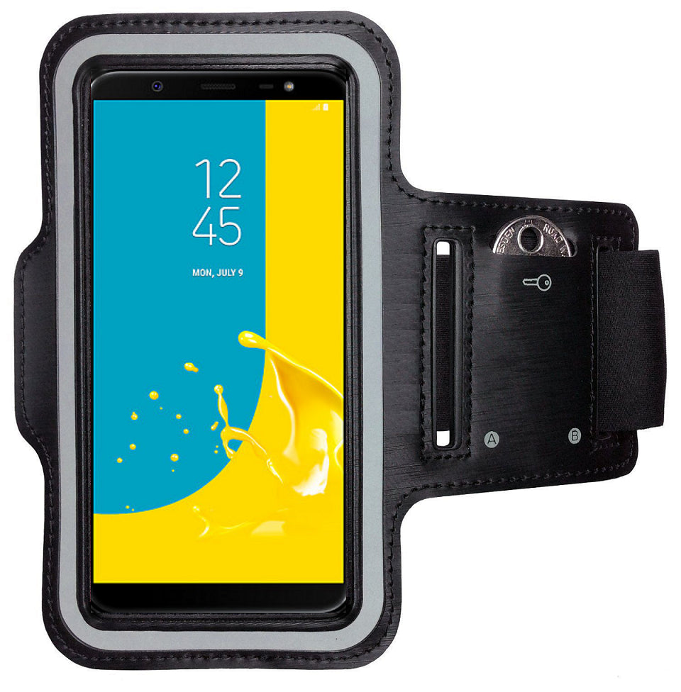Armband für Samsung Galaxy J8 2018 Sportarmband Handy Tasche Fitness Jogging Handyhülle