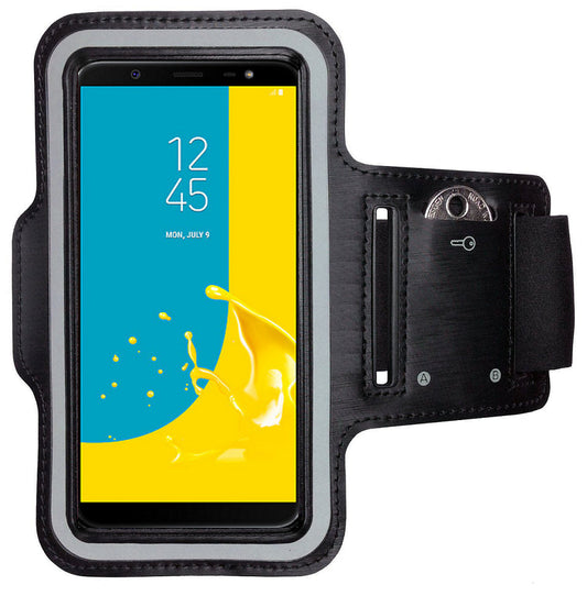 Armband für Samsung Galaxy J8 2018 Sportarmband Handy Tasche Fitness Jogging Handyhülle
