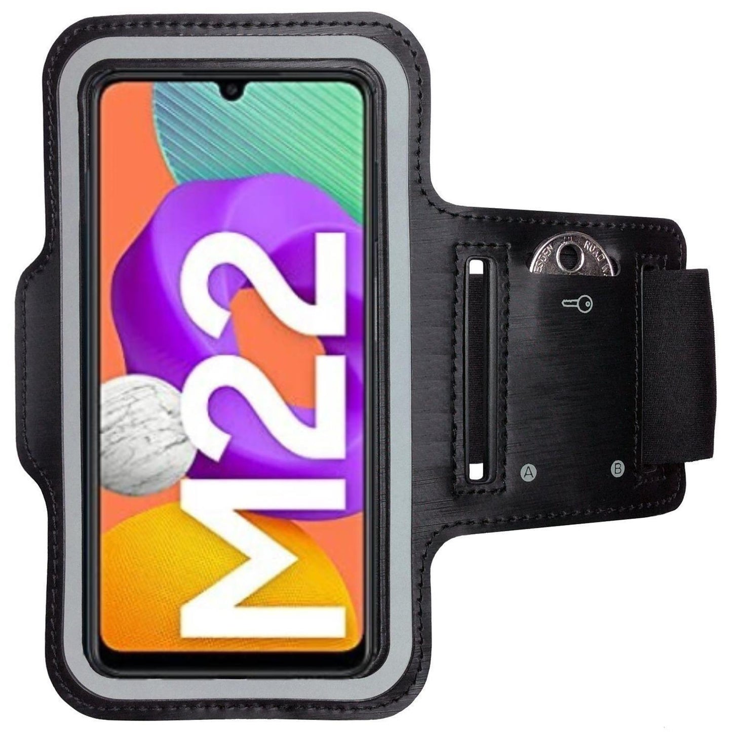 Armband für Samsung Galaxy M22 Sportarmband Handy Tasche Fitness Jogging Handyhülle
