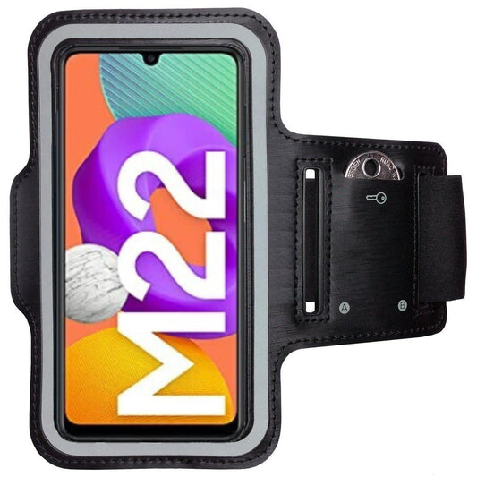 Armband für Samsung Galaxy M22 Sportarmband Handy Tasche Fitness Jogging Handyhülle