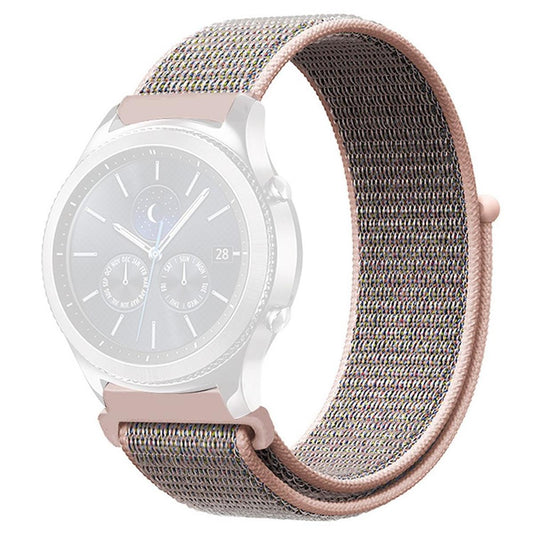 Armband für Samsung Galaxy Watch 3/1/Gear2/S3 Strap Watchband Nylon 22mm Rosa