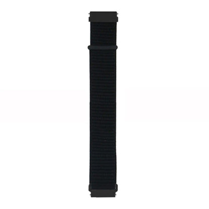 Armband für Samsung Galaxy Watch 3/1/Gear2/S3 Strap Watchband Nylon 22mm Schwarz