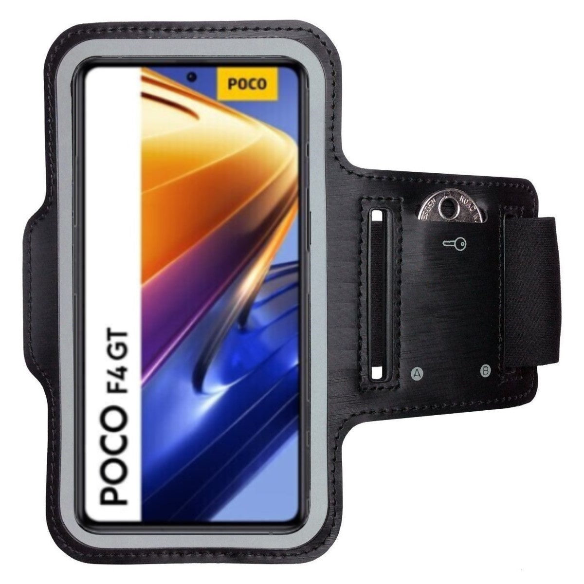 Armband für Xiaomi Poco F4 GT Sportarmband Handy Tasche Fitness Jogging Handyhülle
