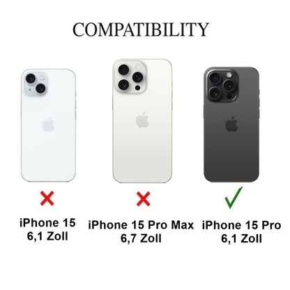Coque pour Apple iPhone 15 Pro coque de protection silicone transparente - CoverKingz