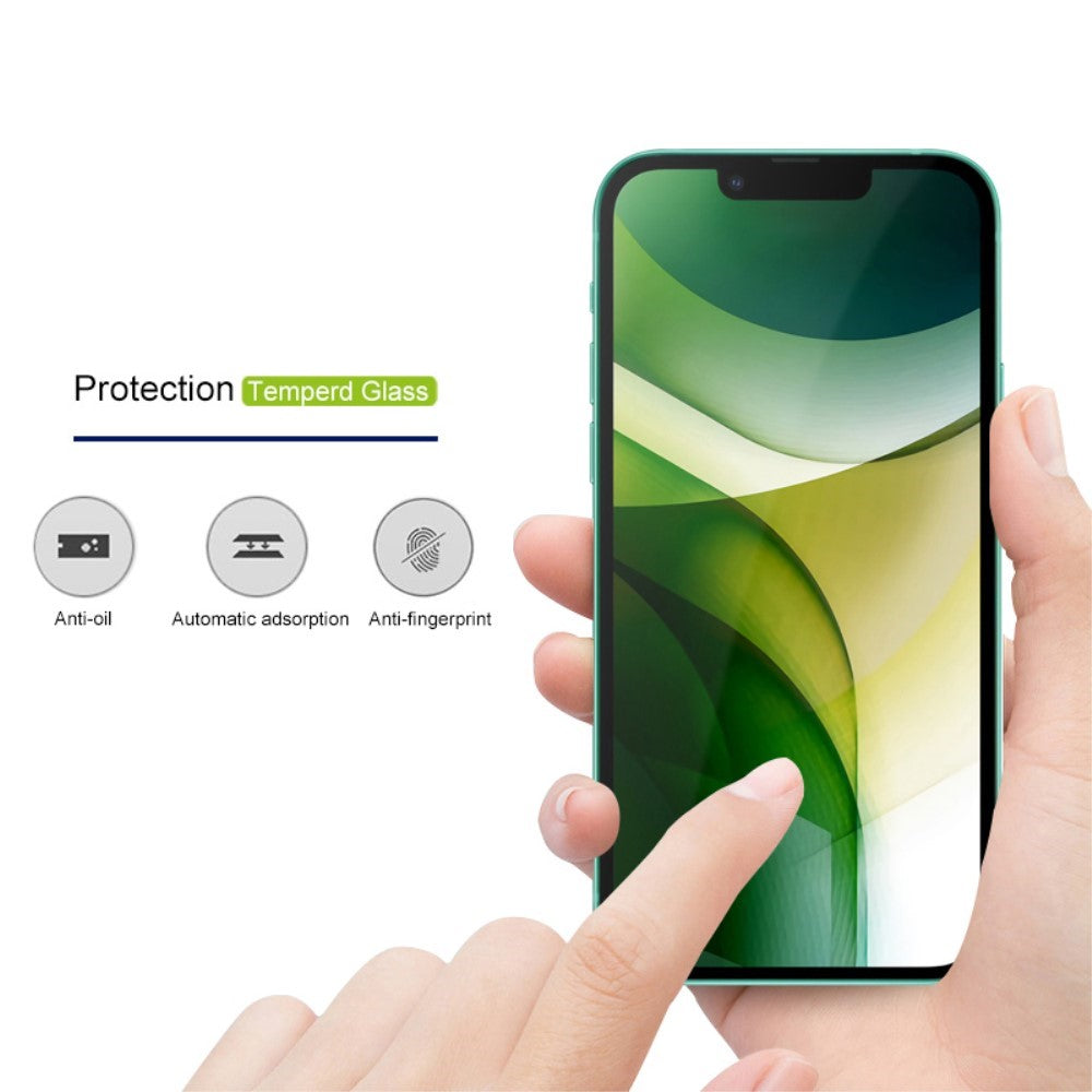 Display Schutzglas für Apple iPhone 14 Plus/14/13 Pro Max Hartglas Full Covered