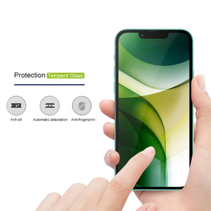 Display Schutzglas für Apple iPhone 14 Plus/14/13 Pro Max Hartglas Full Covered