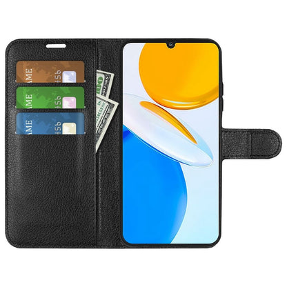 Hülle für Honor X7 Handyhülle Flip Case Schutzhülle Cover Tasche Handy Schwarz