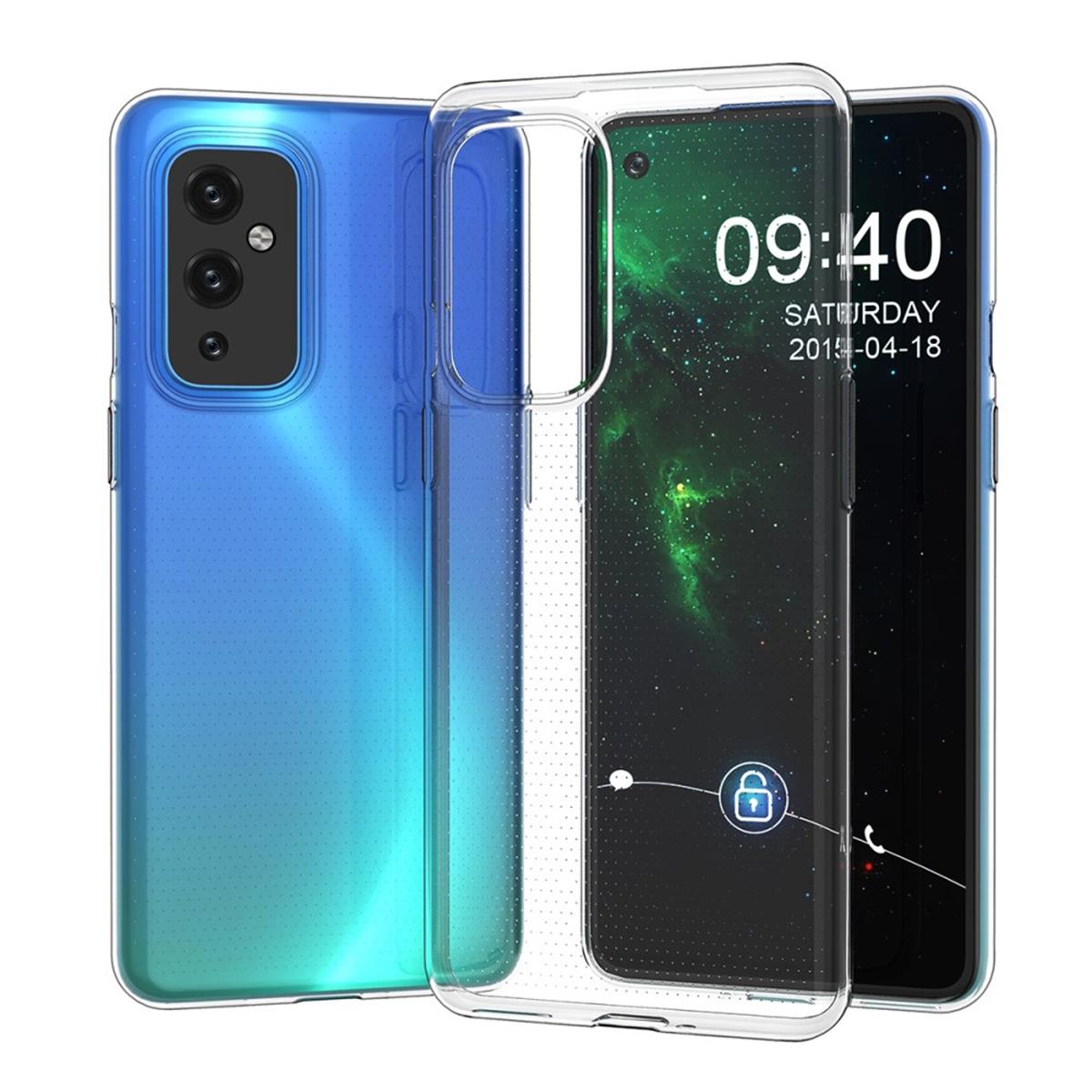 Hülle für OnePlus 9 Handyhülle Silikon Cover Case Bumper Schutzhülle klar