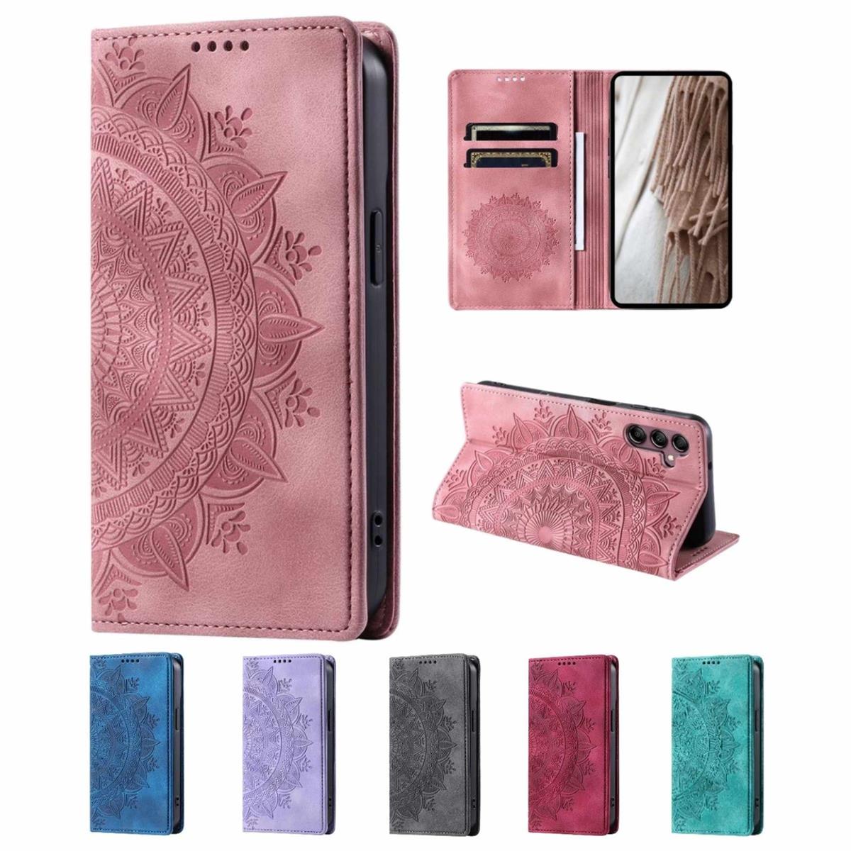 Hülle für Samsung Galaxy A26 Handyhülle Flip Case Cover Tasche Etui Mandala