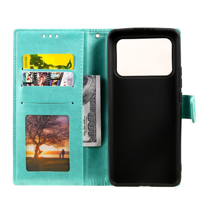 Hülle für Xiaomi Mi 11 Ultra Handyhülle Flip Case Cover Schutzhülle Mandala Grün