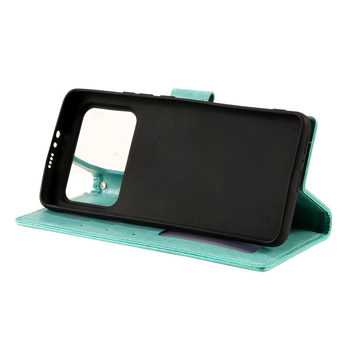 Hülle für Xiaomi Mi 11 Ultra Handyhülle Flip Case Cover Schutzhülle Mandala Grün