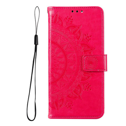 Hülle für Xiaomi Poco M4 Pro 5G/Redmi Note 11S 5G Handy Flip Case Mandala Pink