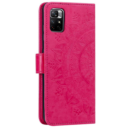 Hülle für Xiaomi Poco M4 Pro 5G/Redmi Note 11S 5G Handy Flip Case Mandala Pink
