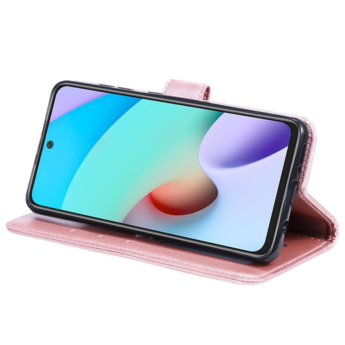 Hülle für Xiaomi Poco M4 Pro 5G/Redmi Note 11S 5G Handy Flip Case Mandala Rose