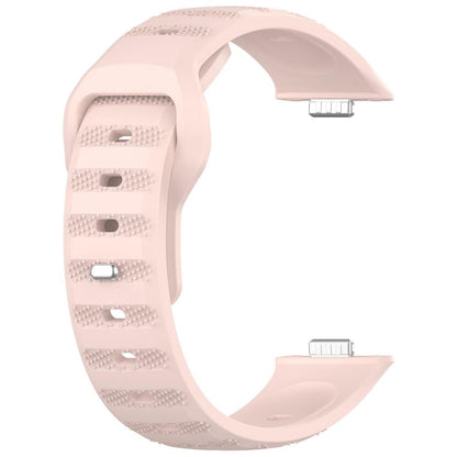 Sportarmband für Huawei Watch Fit 3 Verstellbar Silikon Band 24mm Rosa