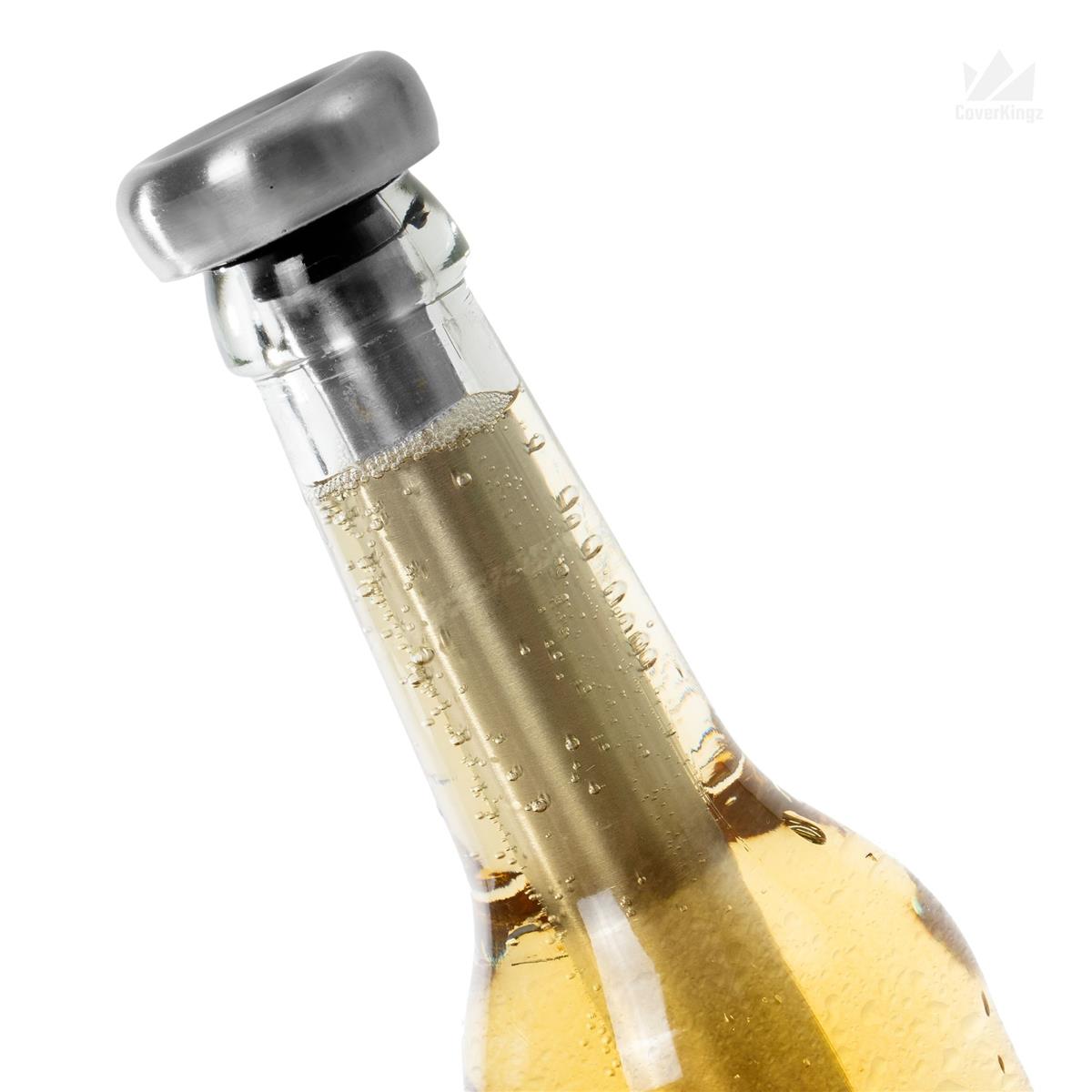 Bierkühler 2 x Edelstahl Bierkühlstab Flaschenkühler Bier Flaschen Kühlstab Beer