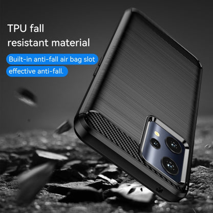 Hülle für OnePlus Nord CE 2 Lite 5G Handyhülle Silikon Case Bumper Carbonfarben