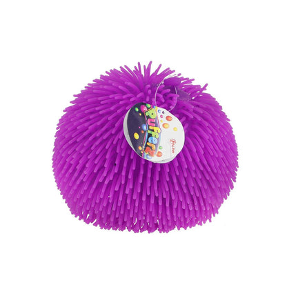 Toi-Toys Pufferz Pufferball für Kinder Knautschball Spielball für Wurfspiele Lila