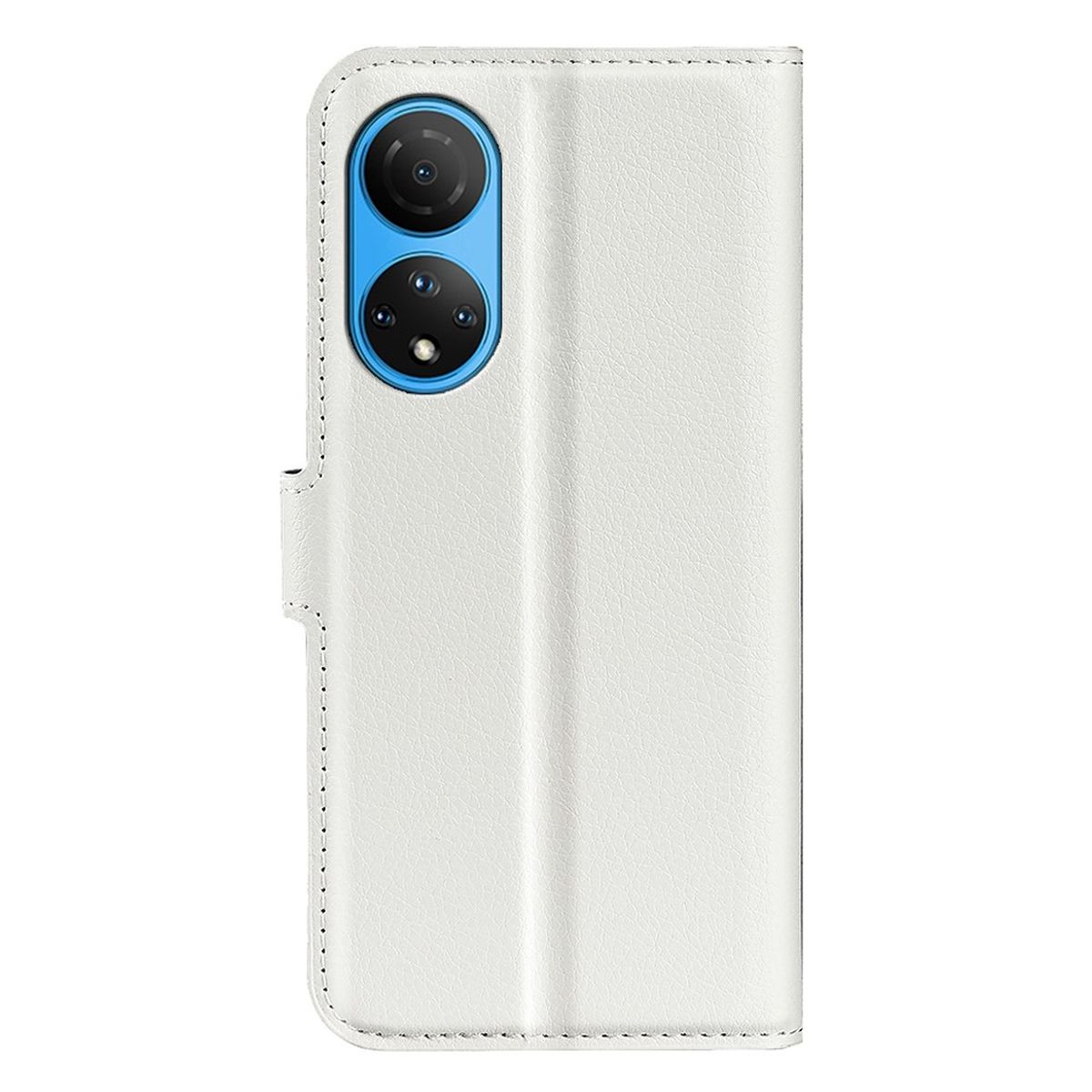 Hülle für Honor X7 Handyhülle Flip Case Schutzhülle Cover Tasche Handy Etui Weiß