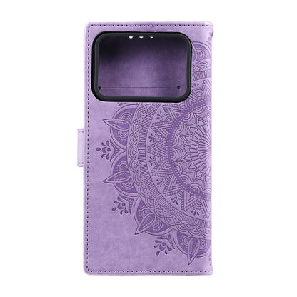 Hülle für Xiaomi Mi 11 Ultra Handyhülle Flip Case Cover Schutzhülle Mandala Lila