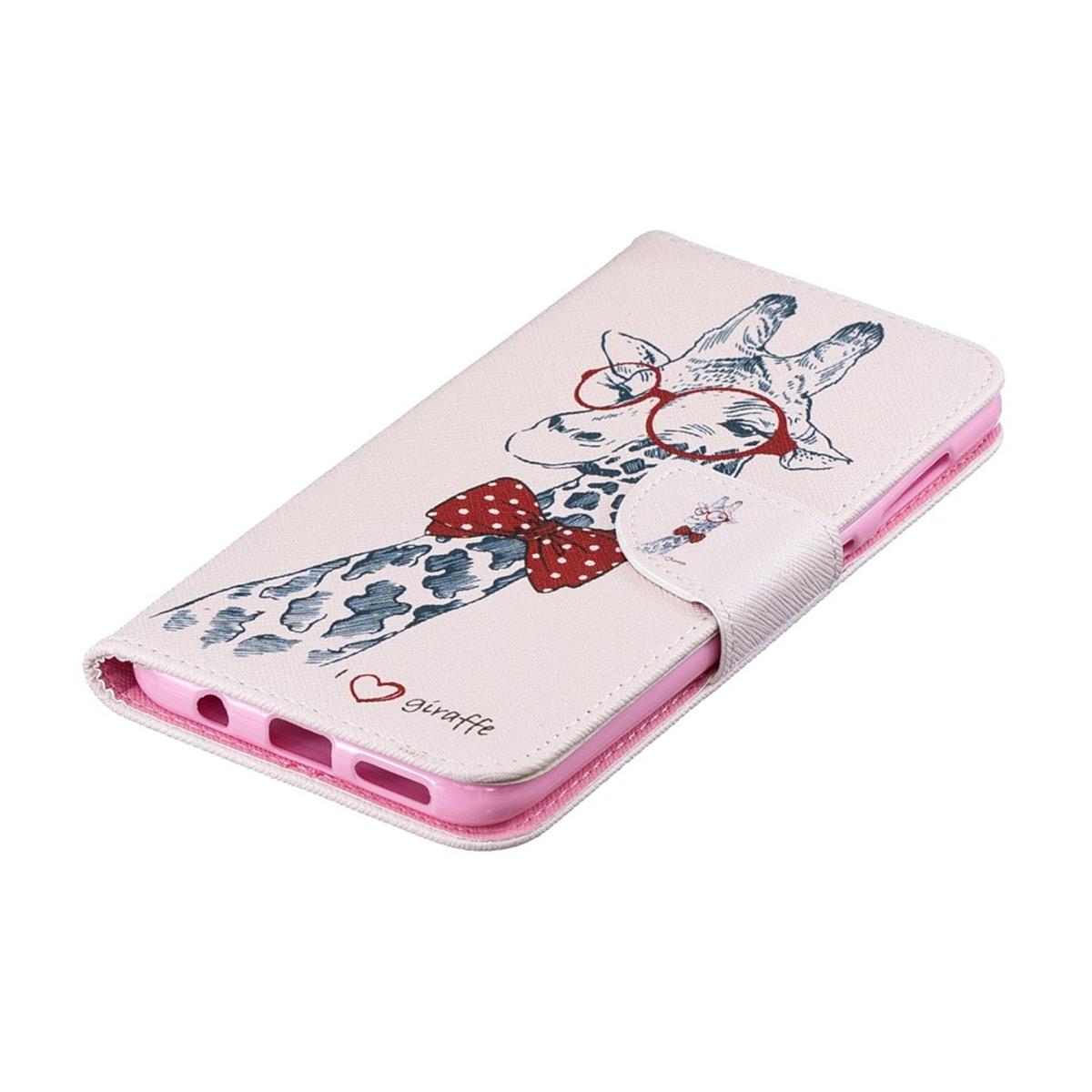 Hülle für Samsung Galaxy A50/A30s Case Schutzhülle Cover Motiv Tasche Giraffe