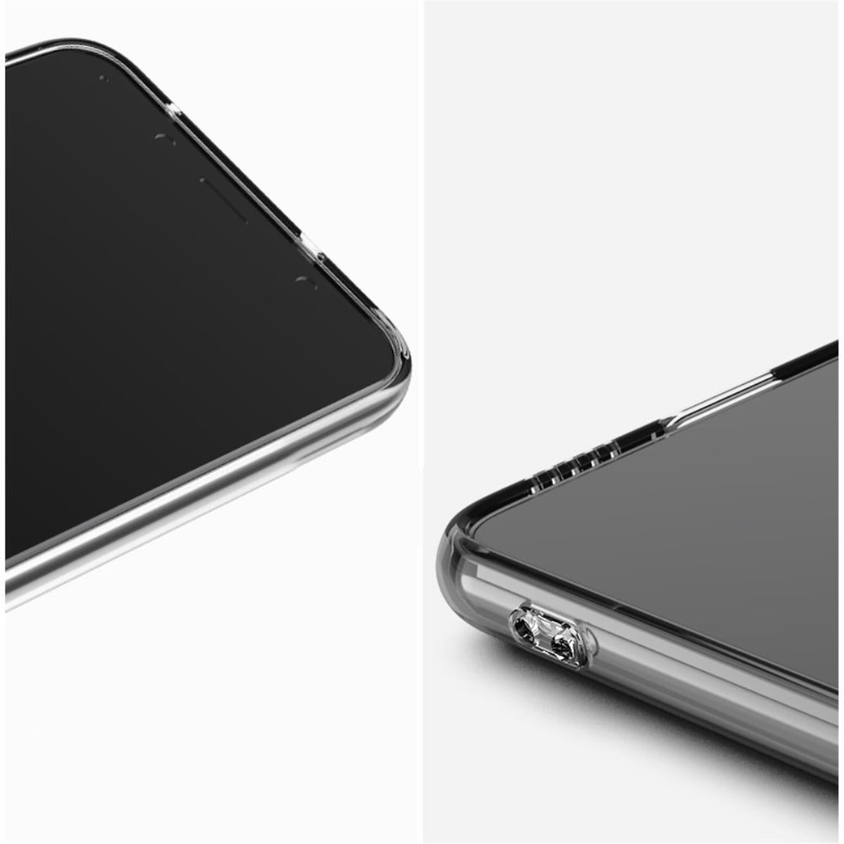 Google Pixel 5 Handy Hülle Silikon Cover Case Bumper Schutzhülle Transparent