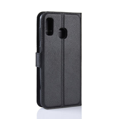 Hülle für Samsung Galaxy A20e Handyhülle Tasche Flip Case Schutzhülle Etui Cover Schwarz