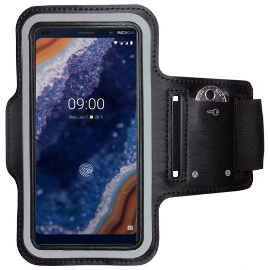 Nokia 9 PureView Sportarmband  Handy Armband Hülle Laufhülle Tasche