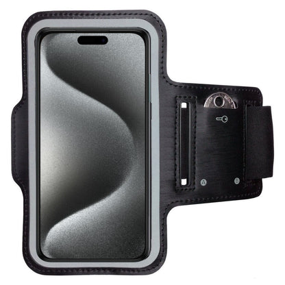Sportarmband für Apple iPhone 15 Pro Sport Fitness Armband Hülle Tasche Joggen