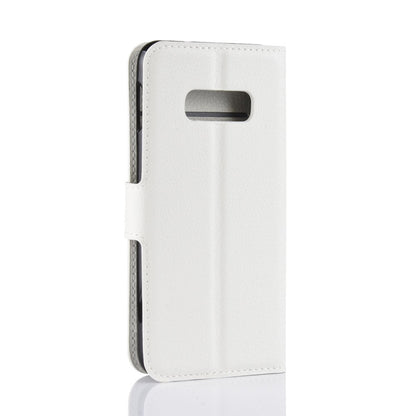 Hülle für Samsung Galaxy S10e Handyhülle Flip Case Schutzhülle Cover Weiß